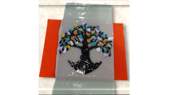 Course Fused Glass - Working with Stencils image 1