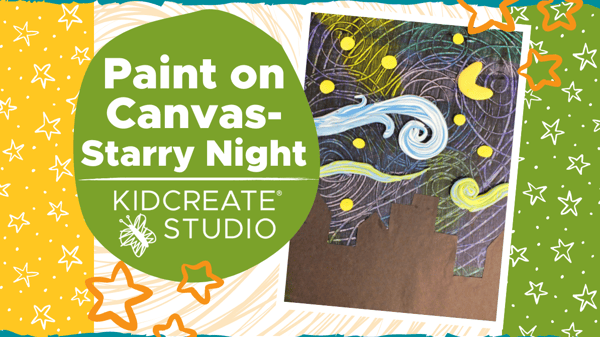 Picture for: Paint on Canvas - Starry Night