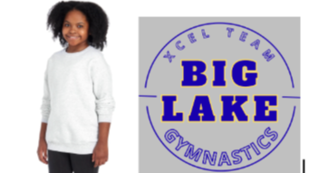 Picture for: **2026-2027 XCEL Team Ash Gray Crew Neck (XCEL Family )
