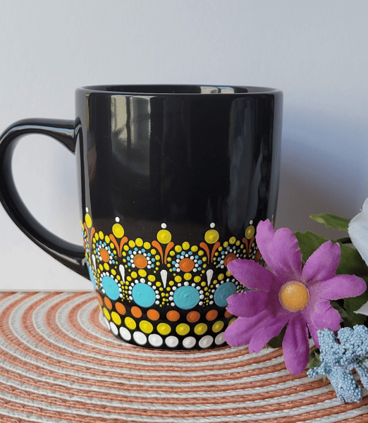 Picture for: Mandala Art on Coffee Mugs
