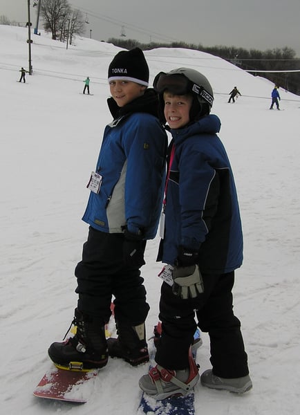 after school, ski, snowboard