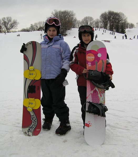 after school, ski, snowboard
