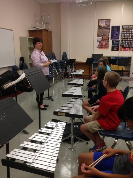 5th grade band, band students, Quickstart Band, school band teacher