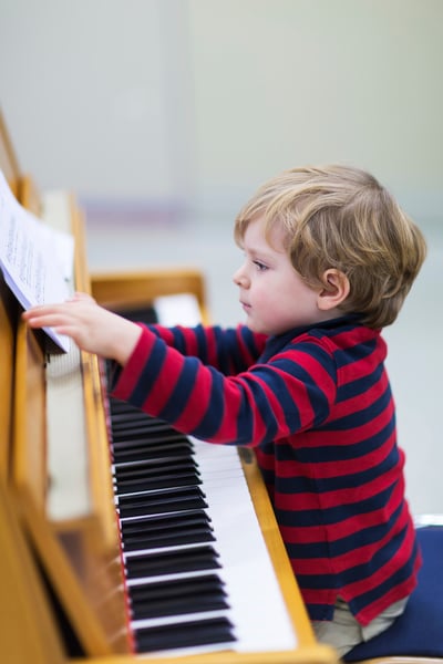 Image for Adult & Child Preschool Piano Lessons (Online)
