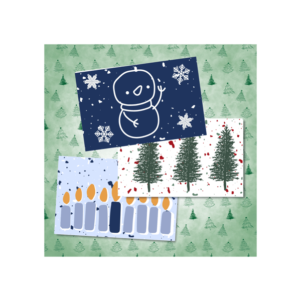 Course Handmade Holiday Greeting Cards image 1