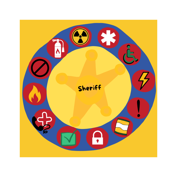 Picture for: Safety & Snacks with a Sheriff- Walking and Biking Safety