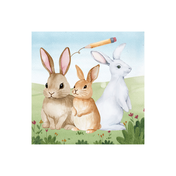 Course Art & Audio Books-Rabbit tales image 1
