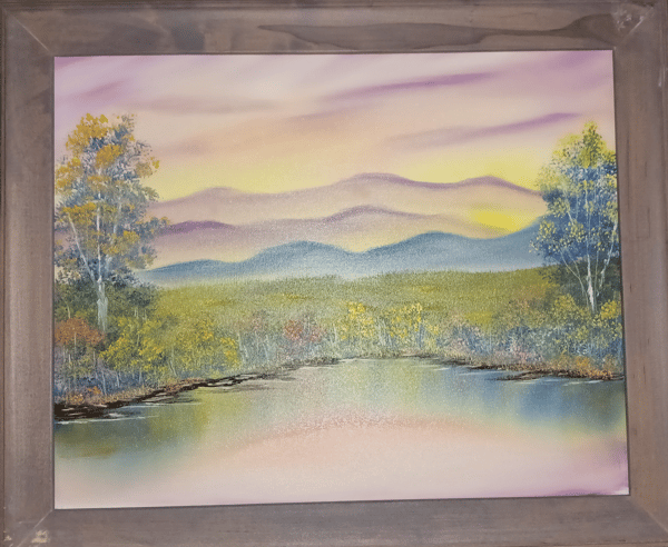 Picture for Bob Ross Landscape Oil Painting