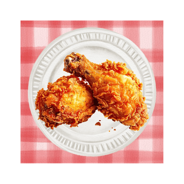 Course Oven Fried Chicken image 1