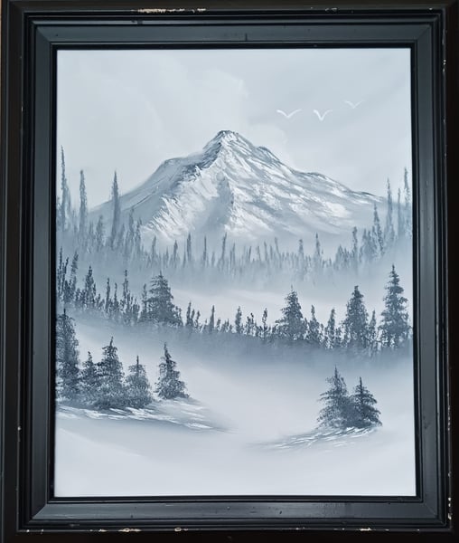 Picture for Bob Ross Landscape Oil Painting
