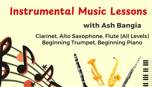 Picture for: Instrumental Music Lessons with Teacher Bangia - Grades PreK - 12th