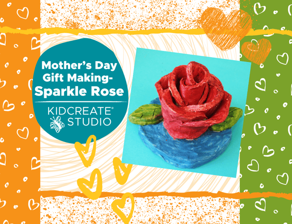 Picture for: Mother’s Day Gift Making- Sparkle Rose with Kidcreate Studio - Grades 1-5