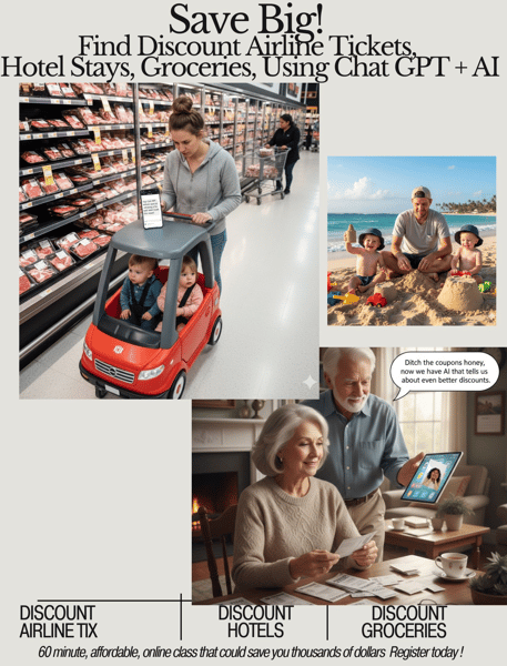 Picture for: Tricks and Hacks to Save Big and Get Discounts on Travel, Hotel & Groceries Using Chat GPT and AI•