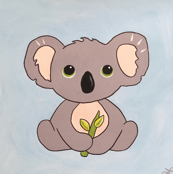Picture for: Koala - Paint with Aryn - Age 7+