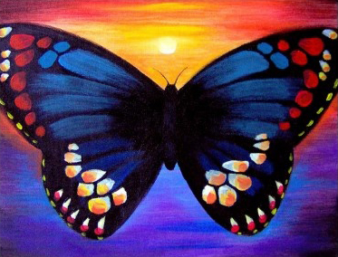 Picture for: Butterfly- Paint with Aryn - Age 7+