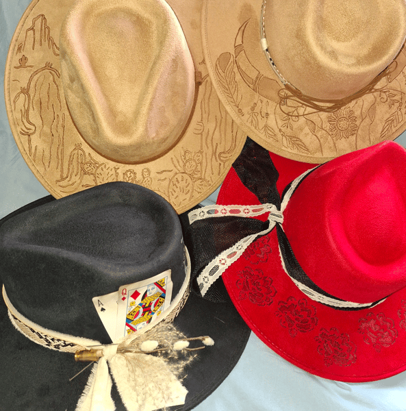 Picture for: Create Your Own Burnt Western Style Hat - Age 12 and up