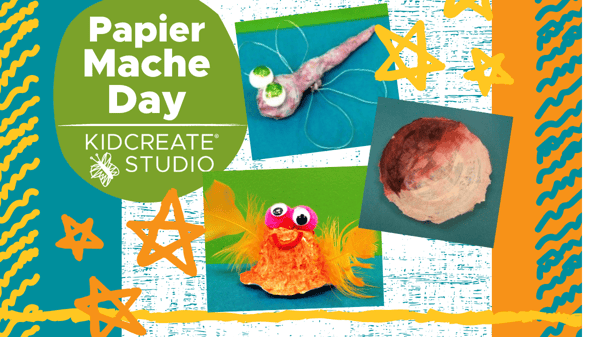 Course NEW! Papier Mache Day (ages 5-12) image 1