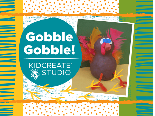 Course NEW! Gobble Gobble with Kidcreate Studio (ages 18mo-6y with adult) image 1