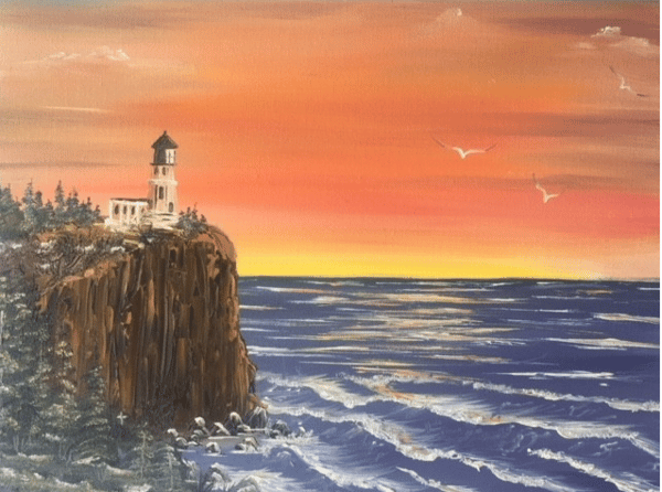 Course Easy Oil Painting Using the Bob Ross Method (ages 12+) image 1