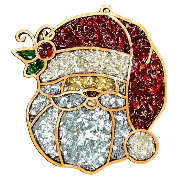Course NEW! Crushed Glass Sun Catcher image 4