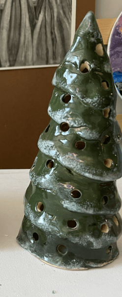 Course NEW! Clay: Handbuild Tree Lanterns (all ages with an adult or ages 14+ independent) image 1