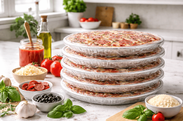 Course NEW! Freezer Pizza & Fast 'Liquid' Pizza: Easy Meal Prep for Busy Nights (Online) image 1