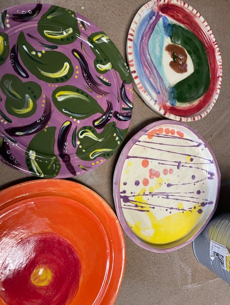 Picture for: NEW! Clay: Personalized Plates! (ages 5+ with adult)