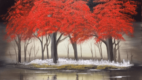 Course Easy Oil Painting Using the Bob Ross Method (ages 12+) image 1