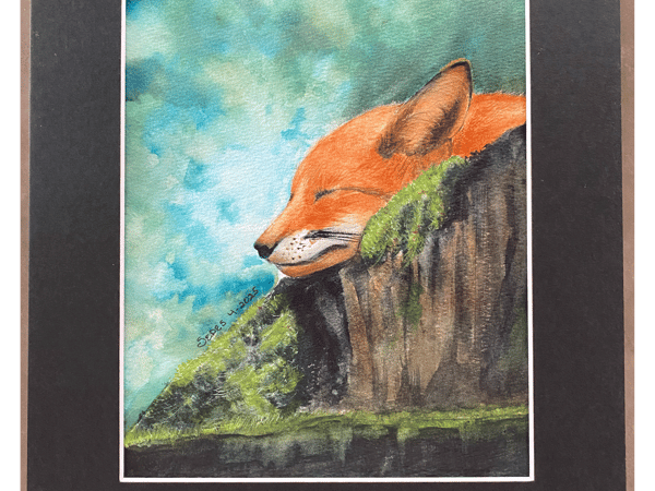 Picture for: Beginner Watercolor: Sleeping Fox