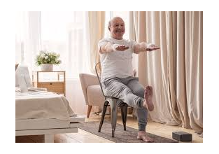 Picture for: Chair Yoga!