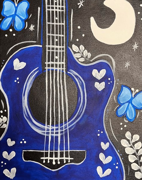 Picture for: Groovy Guitar - Acrylic Glass