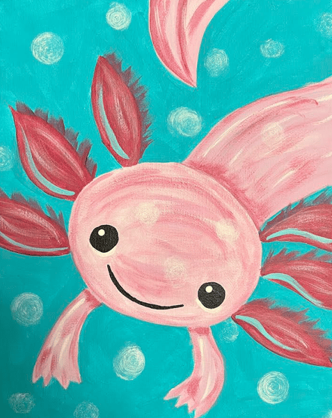 Picture for: Adorable Axolotl - Acrylic Class