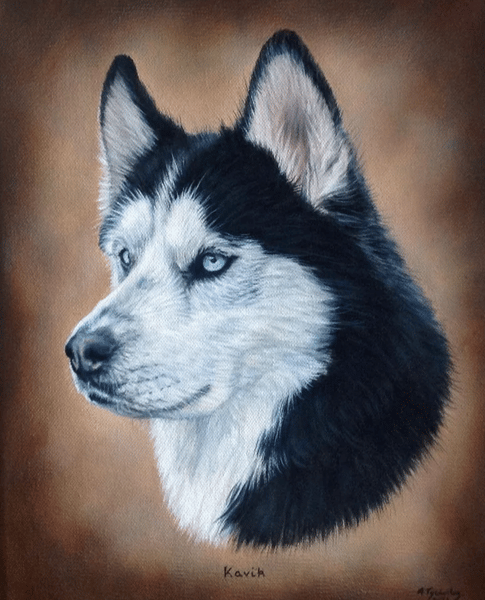 Picture for: Huskie Acrylic Painting Class