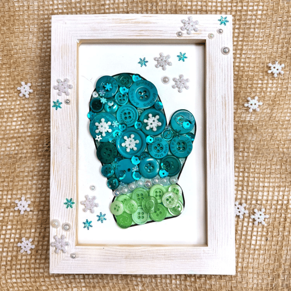 Image for Button Art: Winter Mitten