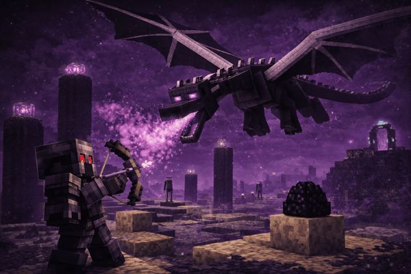 Picture for: Minecraft Survival Camp: Defeat the Ender Dragon