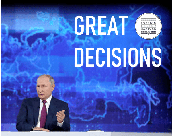 Course Great Decisions: Russia and the USA : Adult image 1