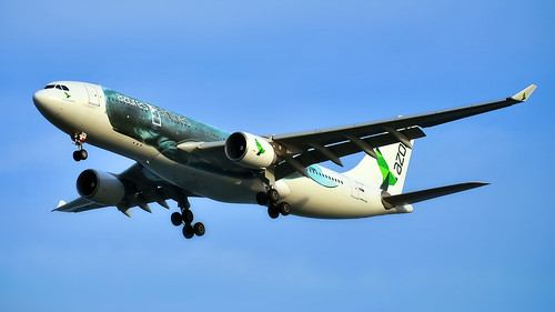 BOS - CS-TRY Azores Airlines Airbus A330-200 Sperm Whale Scheme.