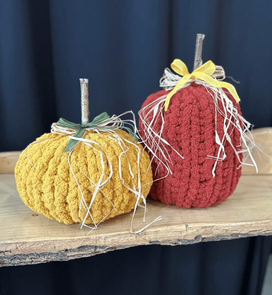 Picture for Hand Knit Chunky Pillow Pumpkins – Intergenerational