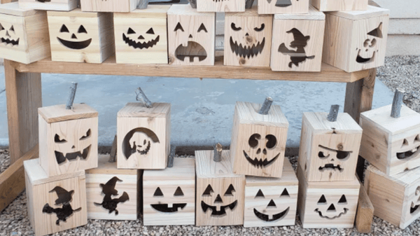 Picture for Intro to Woodworking: Make & Take a Rustic Wood Jack O Lantern - Intergenerational