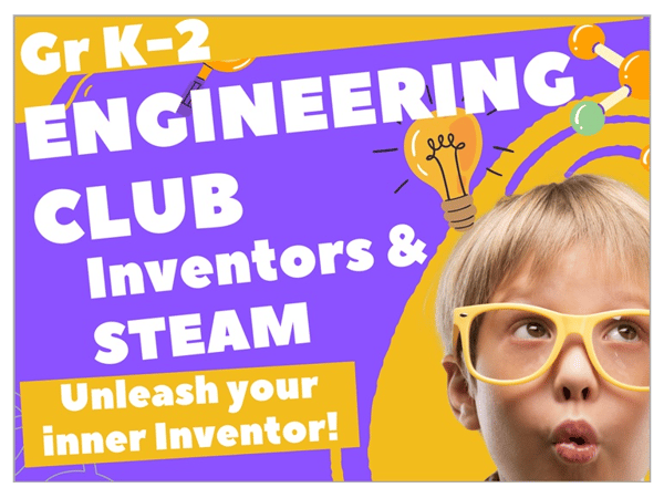 Picture for: Engineering Club: Inventors & STEAM: Gr. K-2