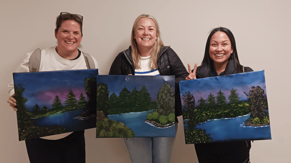 Picture for: Bob Ross Landscape Oil Painting - Intergenerational