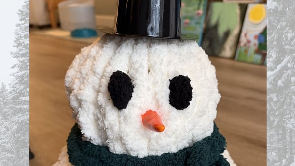 Picture for Hand Knit Chunky Pillow Snowman – Intergenerational