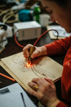 Picture for Pyrography - Intro to The Art of Decorative Wood Burning
