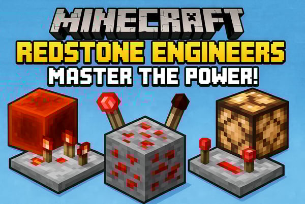 Picture for: Minecraft Redstone Engineers- Master the Power: Gr. 2-5