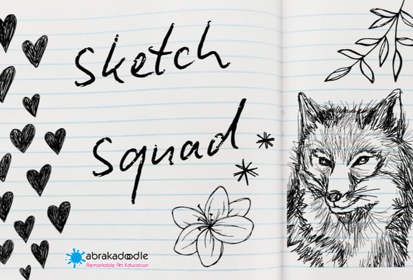 Picture for: Sketch Squad- Draw the Day Away: Gr. K-5