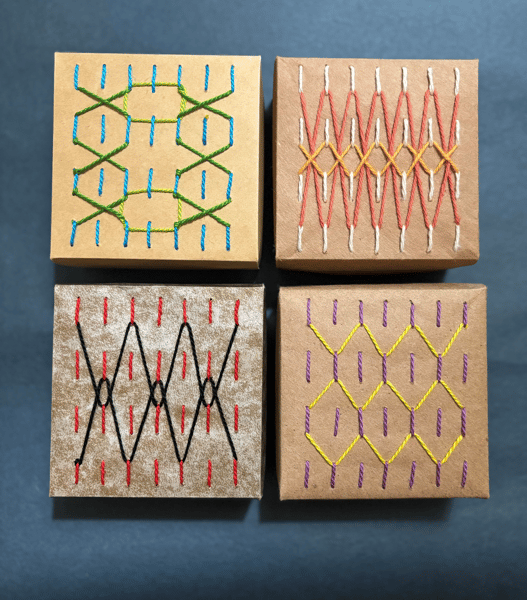 Picture for Origami Boxes and Sashiko Geometry