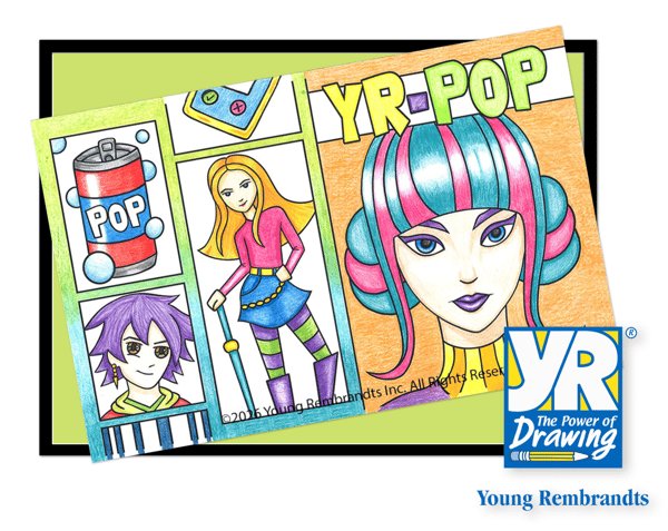 Picture for: KPop Anime Manga Art (Grades K-5)