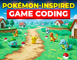 Picture for: Pokemon Game Coding (Grades 2-6)