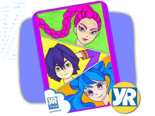 Picture for: KPop Anime Action Art (Grades K-5)