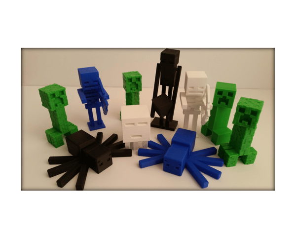 Picture for: 3D Printing: Minecraft Models (Grades 2-5)